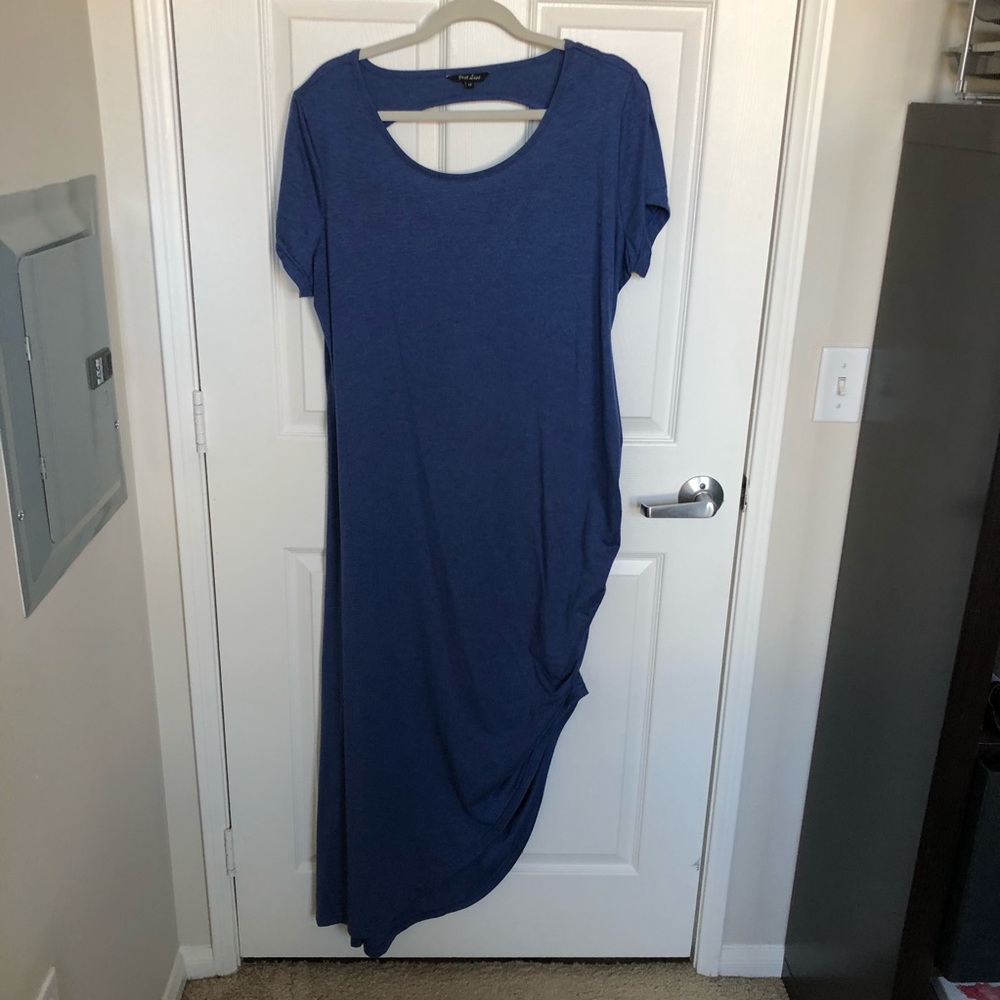 Blue dress